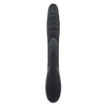 Playboy Rapid Rabbit Rechargeable Silicone Dual Stimulation Vibrator Black - Fantasies Boutique