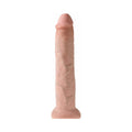 King Cock 13 in. Cock Realistic Dildo With Suction Cup Beige - Fantasies Boutique