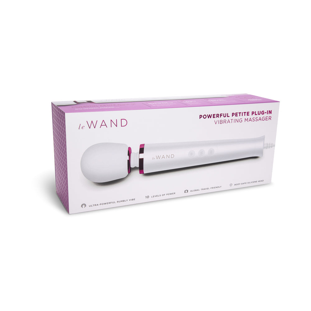 Le Wand Powerful Petite Plug-In White - Fantasies Boutique