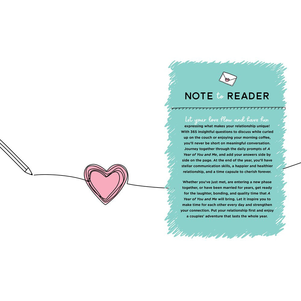 A Year of You & Me Journal