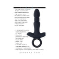 Gender X Slayer Rechargeable Ring Thruster Vibe Silicone Black - Fantasies Boutique
