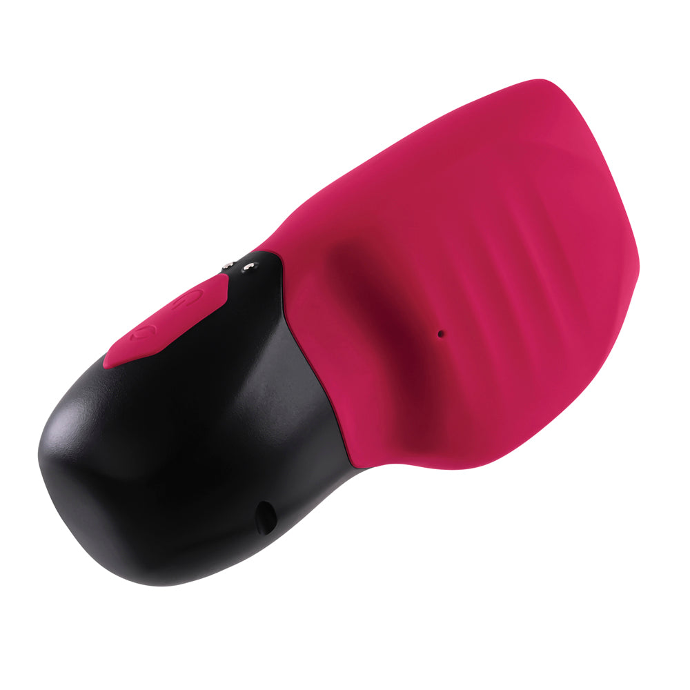 Gender X Body Kisses Rechargeable Vibrating Silicone Suction Massager Red - Fantasies Boutique