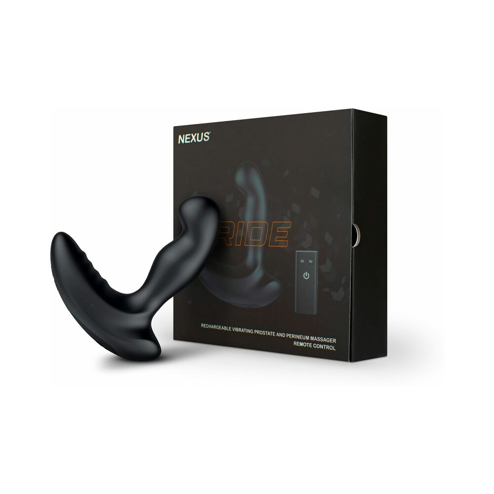 Nexus Ride Remote Control Prostate Dual Motor Vibrator Black - Fantasies Boutique