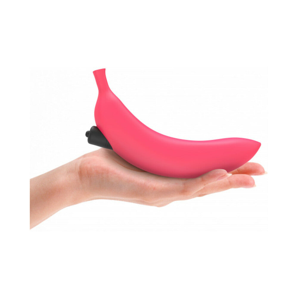 Love to Love Oh Oui Silicone Banana Vibrator Pink - Fantasies Boutique