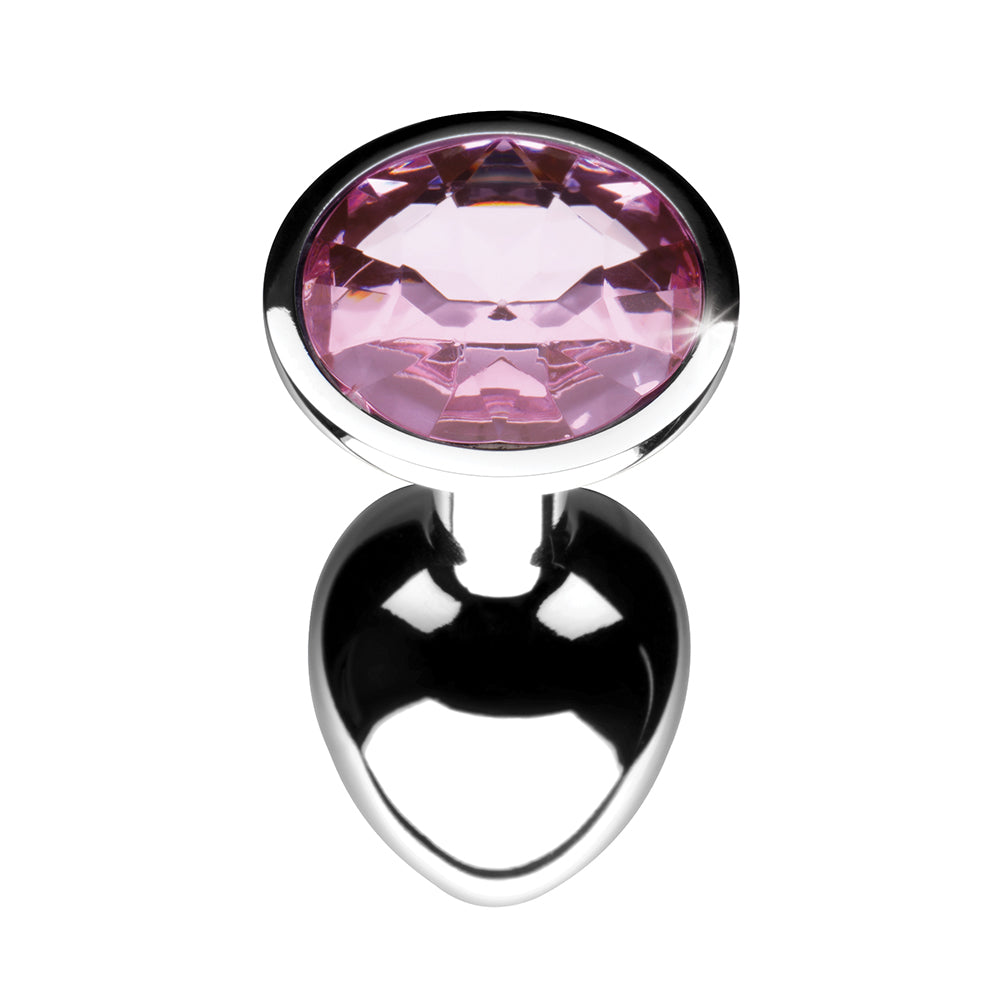 Booty Sparks Pink Gem Anal Plug Small - Fantasies Boutique