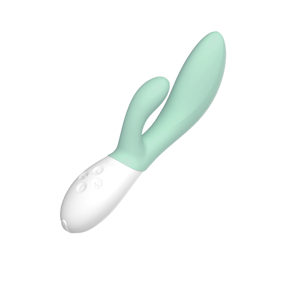 LELO INA 3 Rechargeable Dual Stimulator Seaweed - Fantasies Boutique