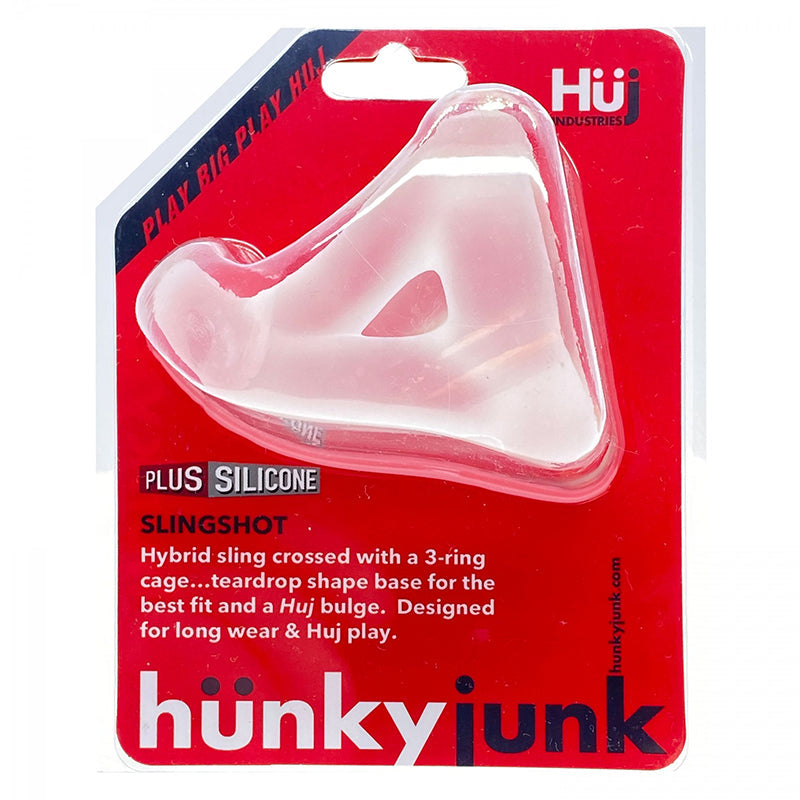 hunkyjunk SLINGSHOT 3-Ring Teardrop Sling Ice - Fantasies Boutique