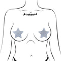 Pastease Crystal Sparkling Star Pasties Silver