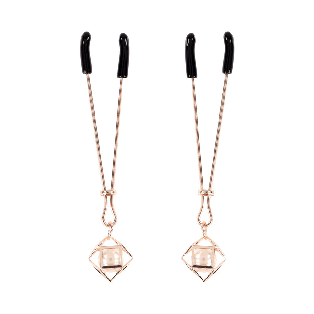Sportsheets Sex & Mischief Brat Pearl Nipple Jewelry - Fantasies Boutique