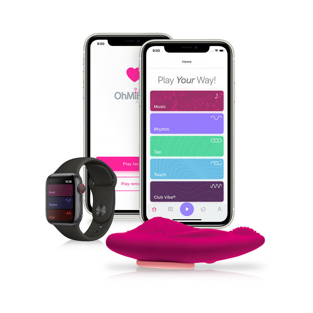 OhMiBod Foxy Bluetooth App-controlled Wearable Panty Vibrator - Fantasies Boutique