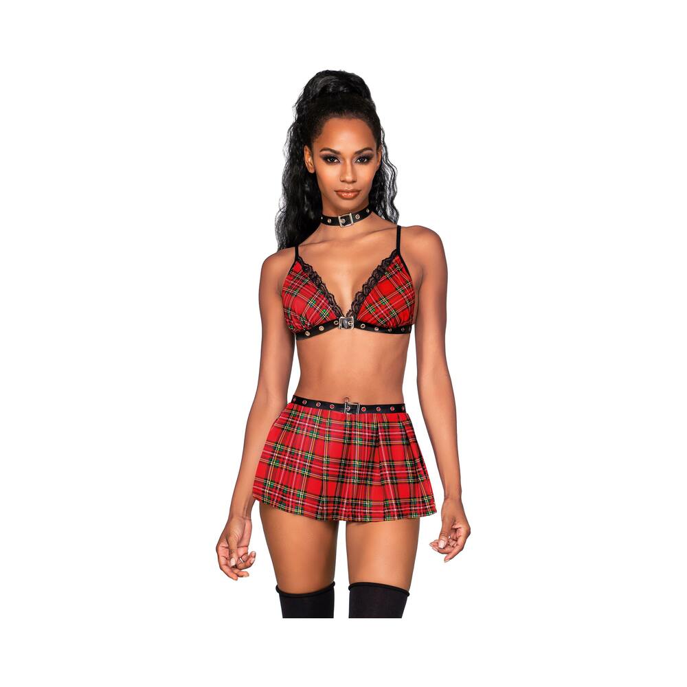 Dreamgirl 3-Piece Schoolgirl Set Costume O/S - Fantasies Boutique