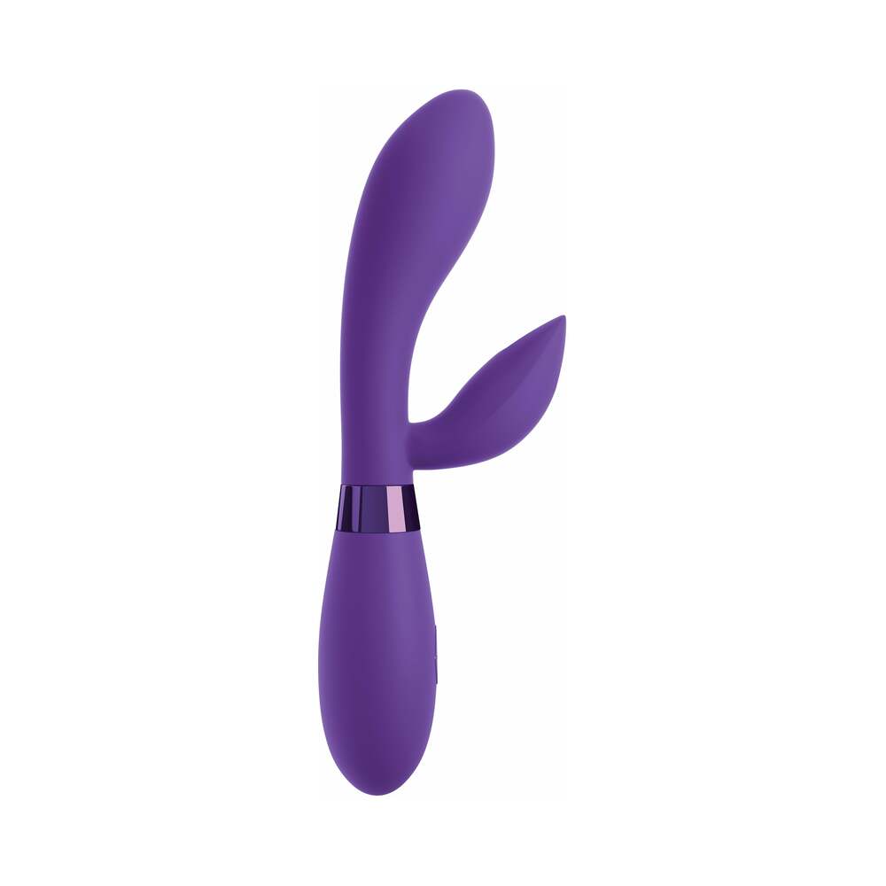 OMG! Rabbits #BestEver Silicone Vibrator Purple - Fantasies Boutique