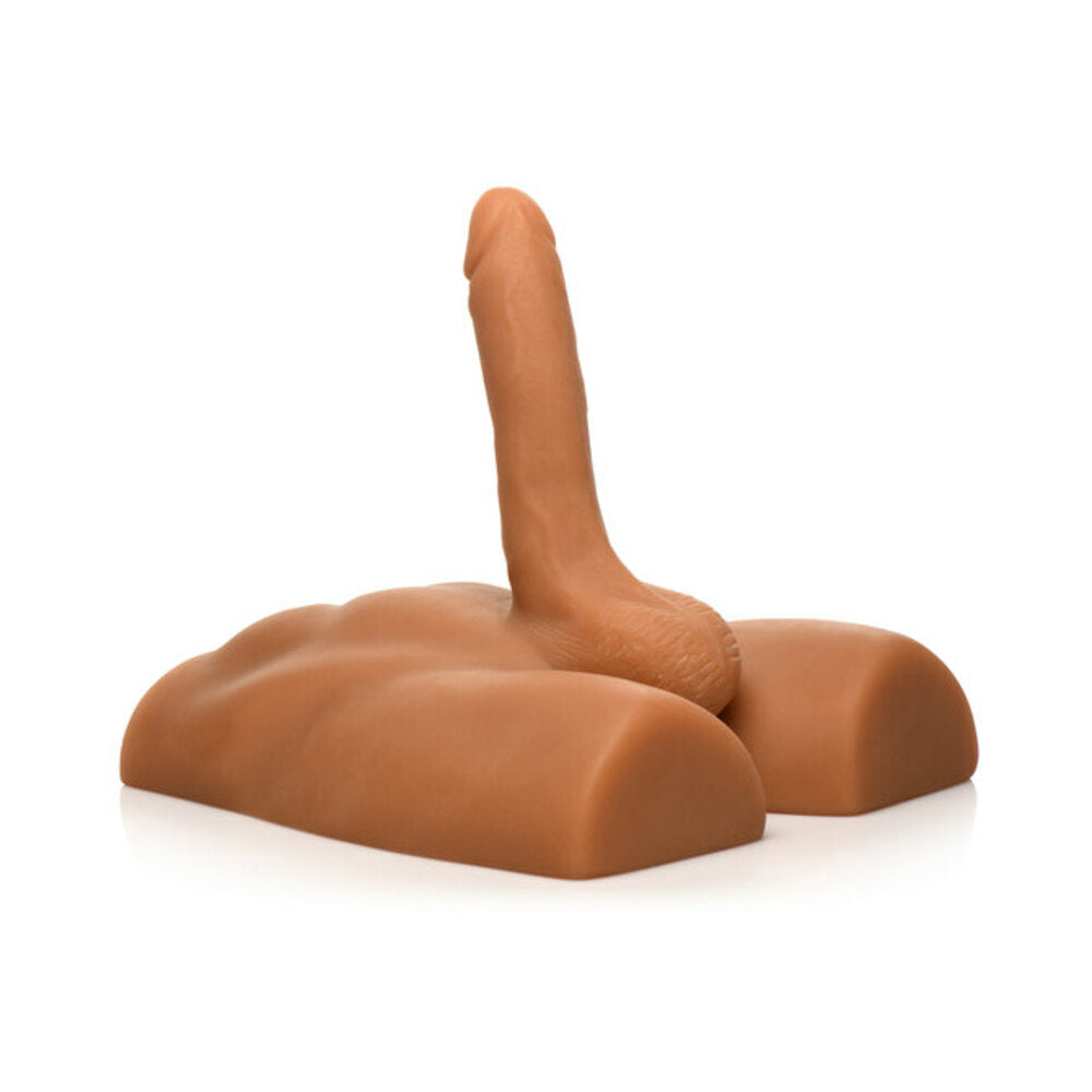 Jock Ass Masturbator with Posable 7 in. Dildo Medium - Fantasies Boutique