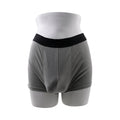 Gender X 4 in. Silicone Packer Dark - Fantasies Boutique