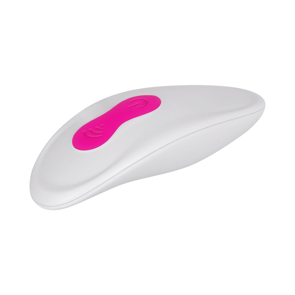 Adam & Eve Rechargeable Remote-Controlled Silicone Dual Entry Vibrator Pink - Fantasies Boutique