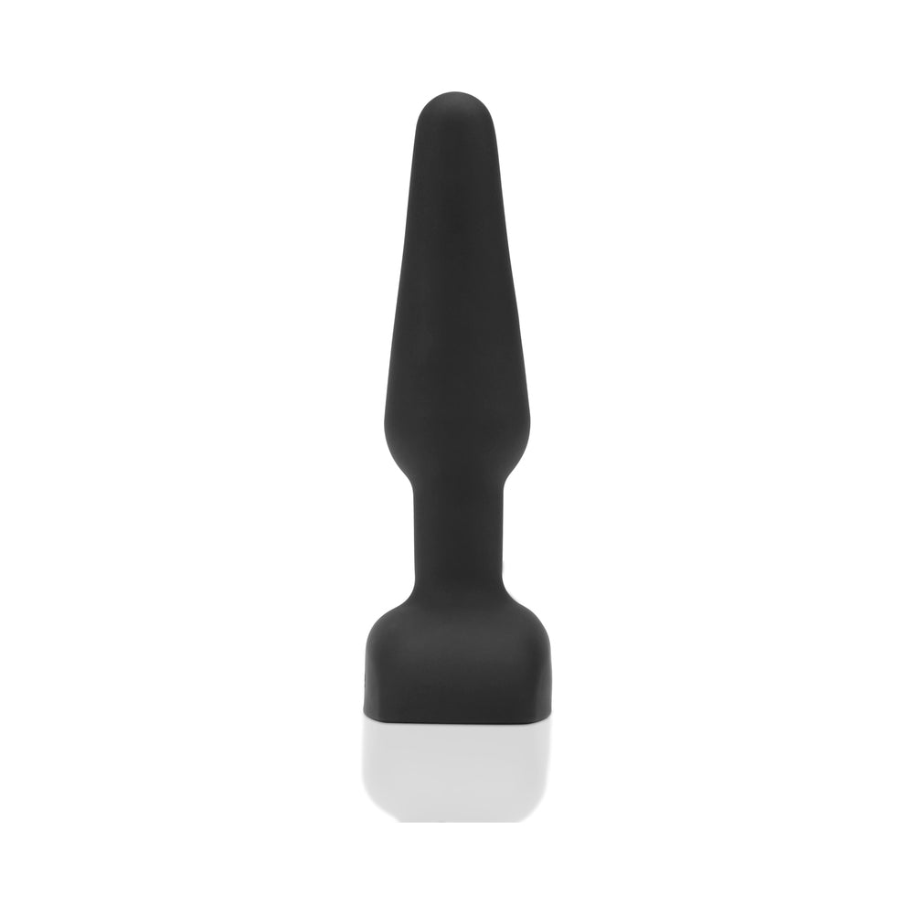 b-Vibe Trio Rechargeable Remote-Controlled Triple-Motor Vibrating Silicone Anal Plug Black - Fantasies Boutique