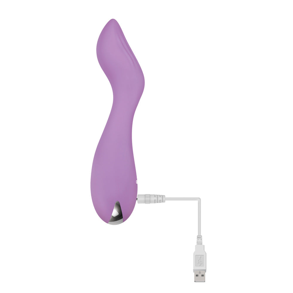 Evolved Lilac G Rechargeable Silicone G-Spot Vibrator Purple - Fantasies Boutique