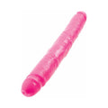 Pipedream Dillio 12 in. Double Dong Realistic Dual-Ended Dildo Pink - Fantasies Boutique