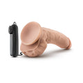 Coverboy Tennis Champ Remote-Controlled 9 in. Vibrating Dildo with Balls Beige - Fantasies Boutique