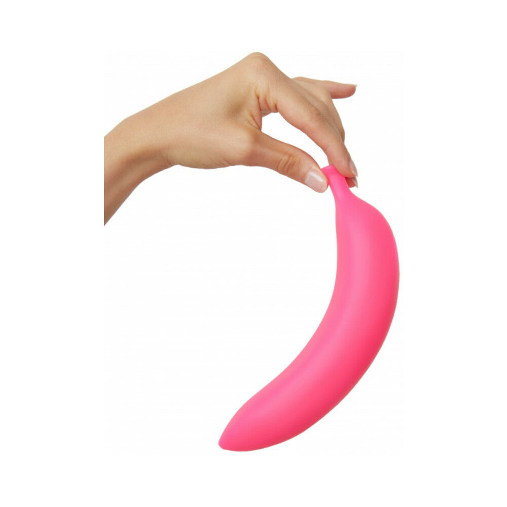 Love to Love Oh Oui Silicone Banana Vibrator Pink - Fantasies Boutique