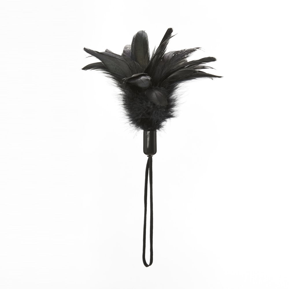 Sportsheets Pleasure Feather Tickler Black - Fantasies Boutique