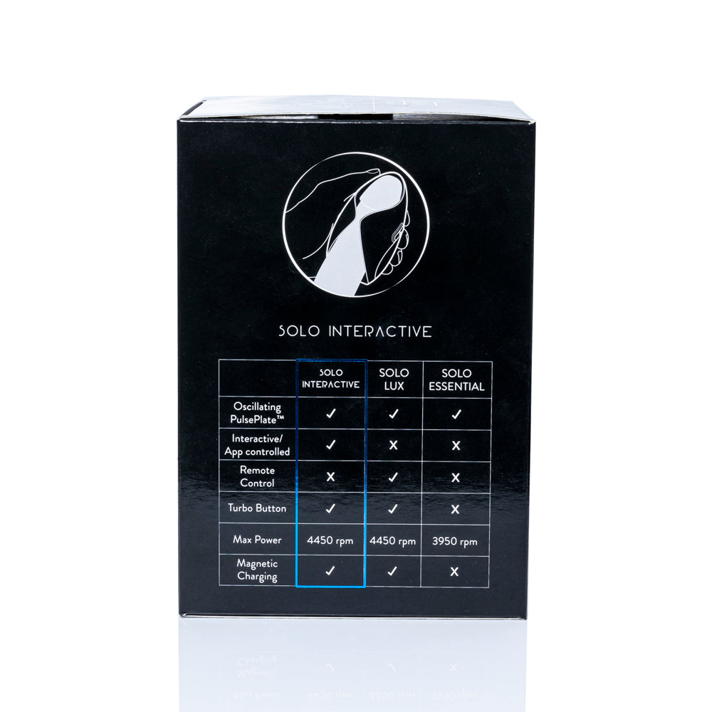 Hot Octopuss Pulse Solo Interactive Black - Fantasies Boutique