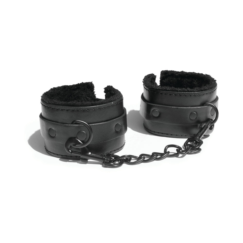 Sportsheets Sex & Mischief Shadow Fur Handcuffs