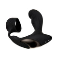 Zero Tolerance Strapped & Tapped Heating, Vibrating Prostate Massager, C-Ring Black