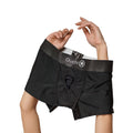 Ouch! Vibrating Strap-on Brief Black XL/2XL