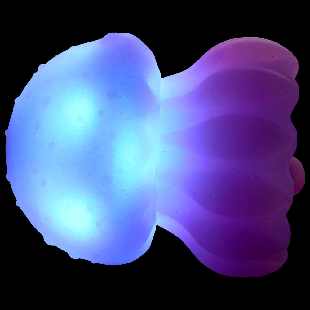 Creature Cuties Glow Jelly Licking & Vibrating Stimulator