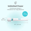 Le Wand Classique Plug-In Wand Massager