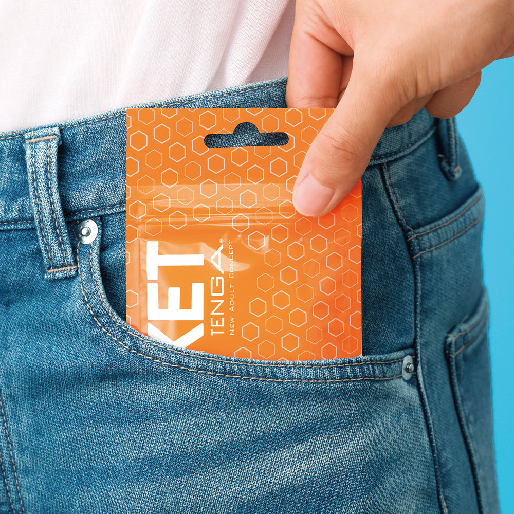 Tenga Pocket Masturbator Sleeve Hexa Brick - Fantasies Boutique