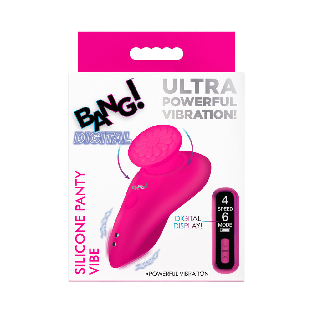 BANG! Silicone Panty Vibe with Digital Remote