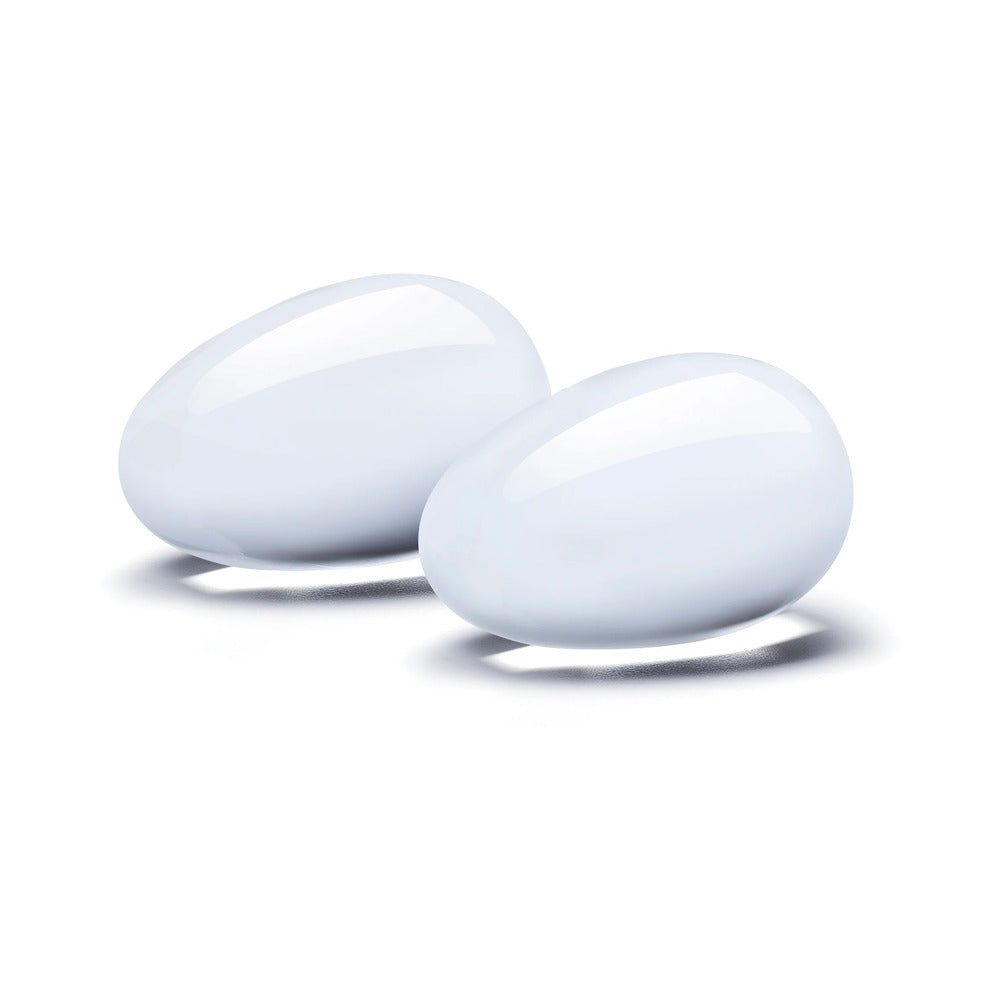Glas 2-Piece Glass Yoni Egg Set - Fantasies Boutique