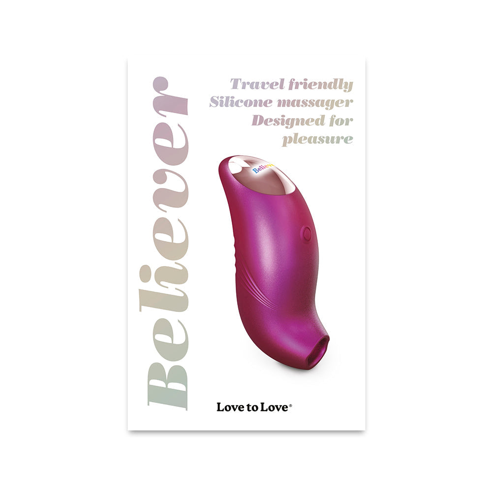 Love to Love Believer Iridescent Berry - Fantasies Boutique