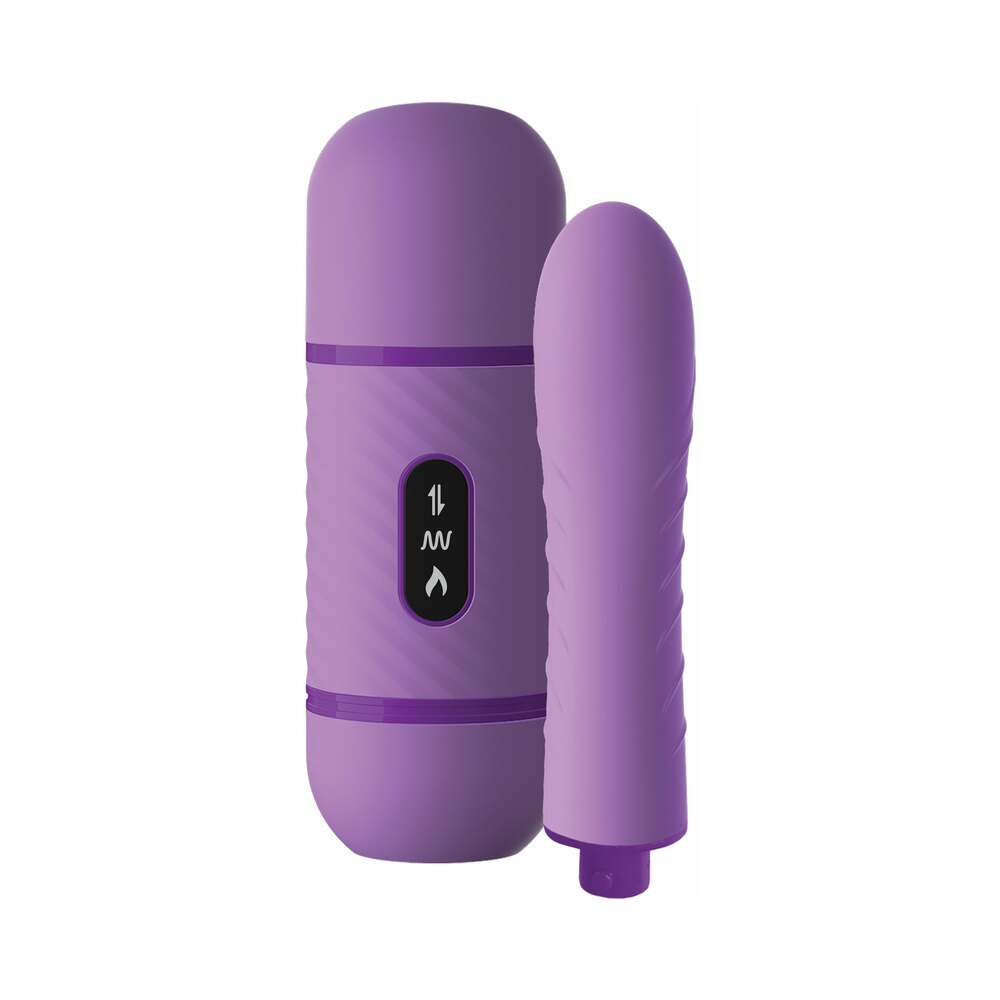 Pipedream Fantasy For Her Love Thrust-Her Rechargeable Silicone Thrusting Vibrator Purple - Fantasies Boutique