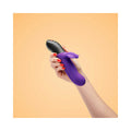 Fun Factory Bi Stronic Fusion Dual Action Pulsator Violet - Fantasies Boutique