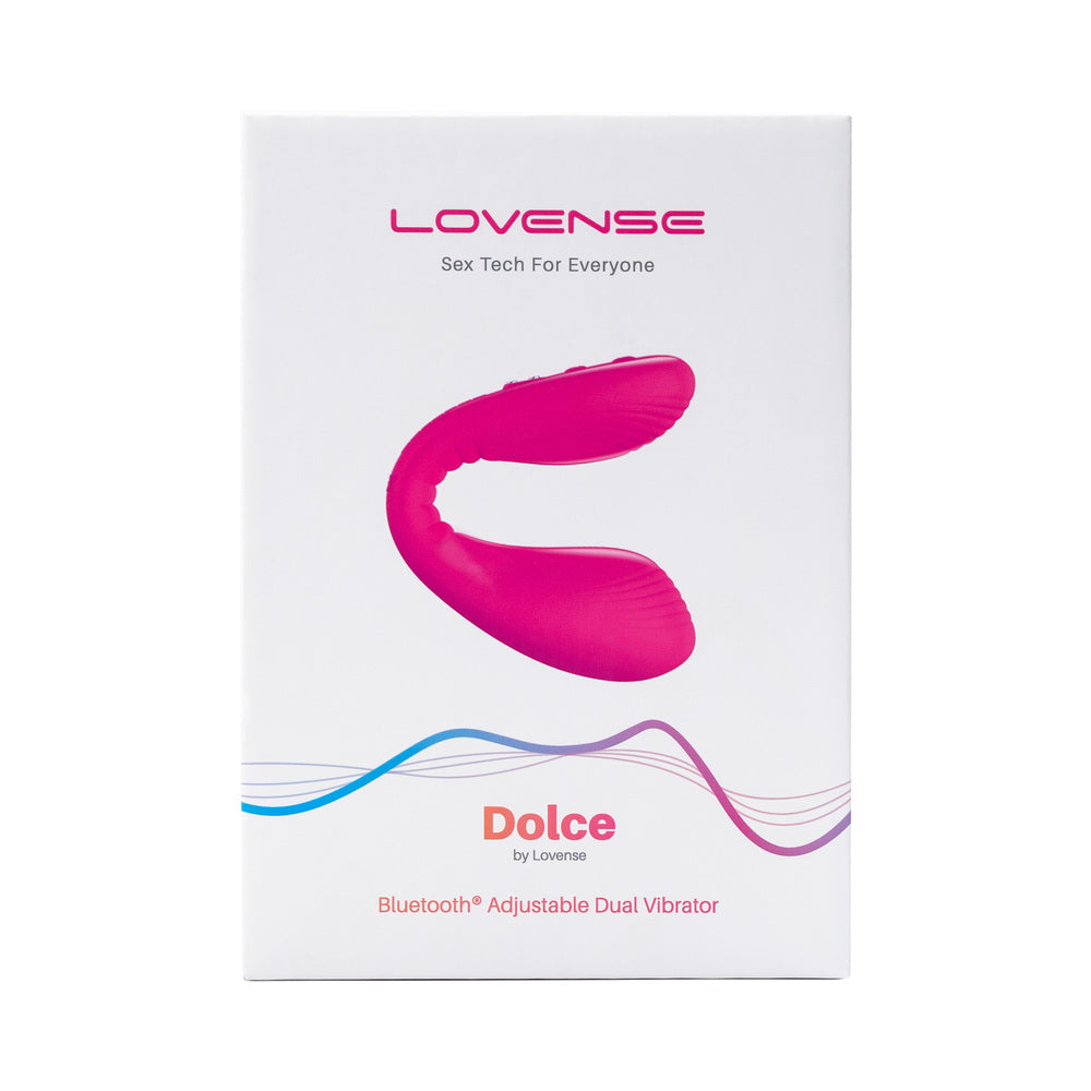Lovense Dolce Bluetooth Adjustable Dual Vibrator - Fantasies Boutique