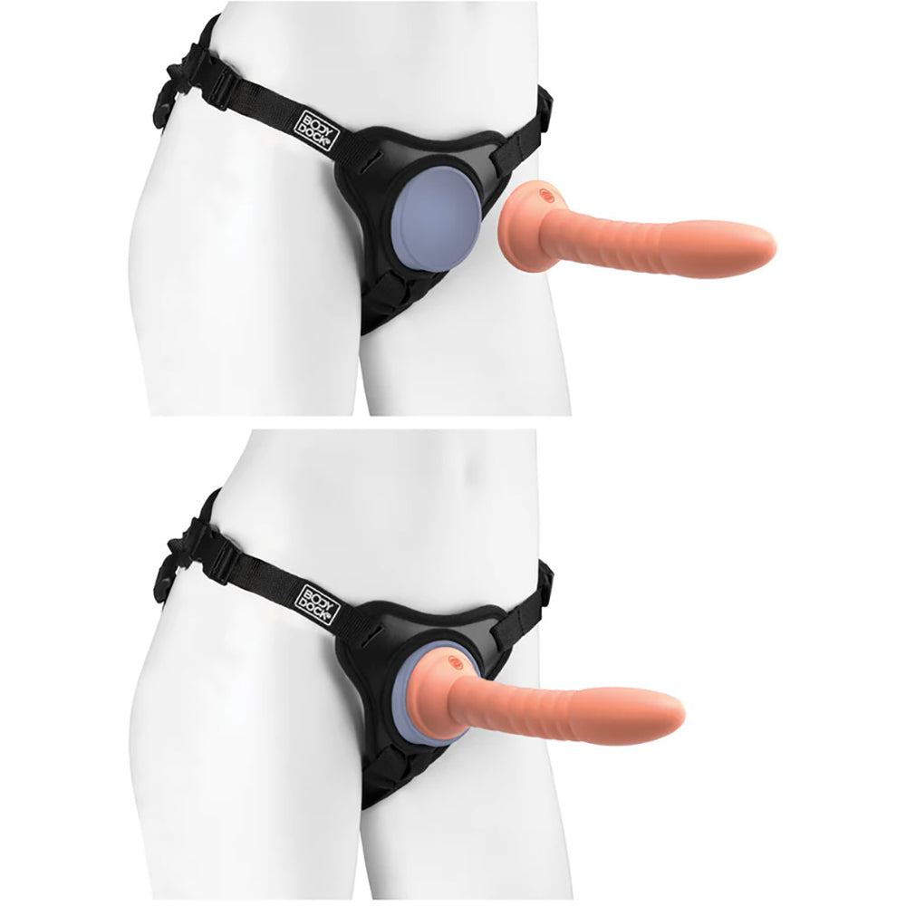 Dillio Platinum Collection Body Dock SE Universal Harness System Silicone Strap-On Harness - Fantasies Boutique