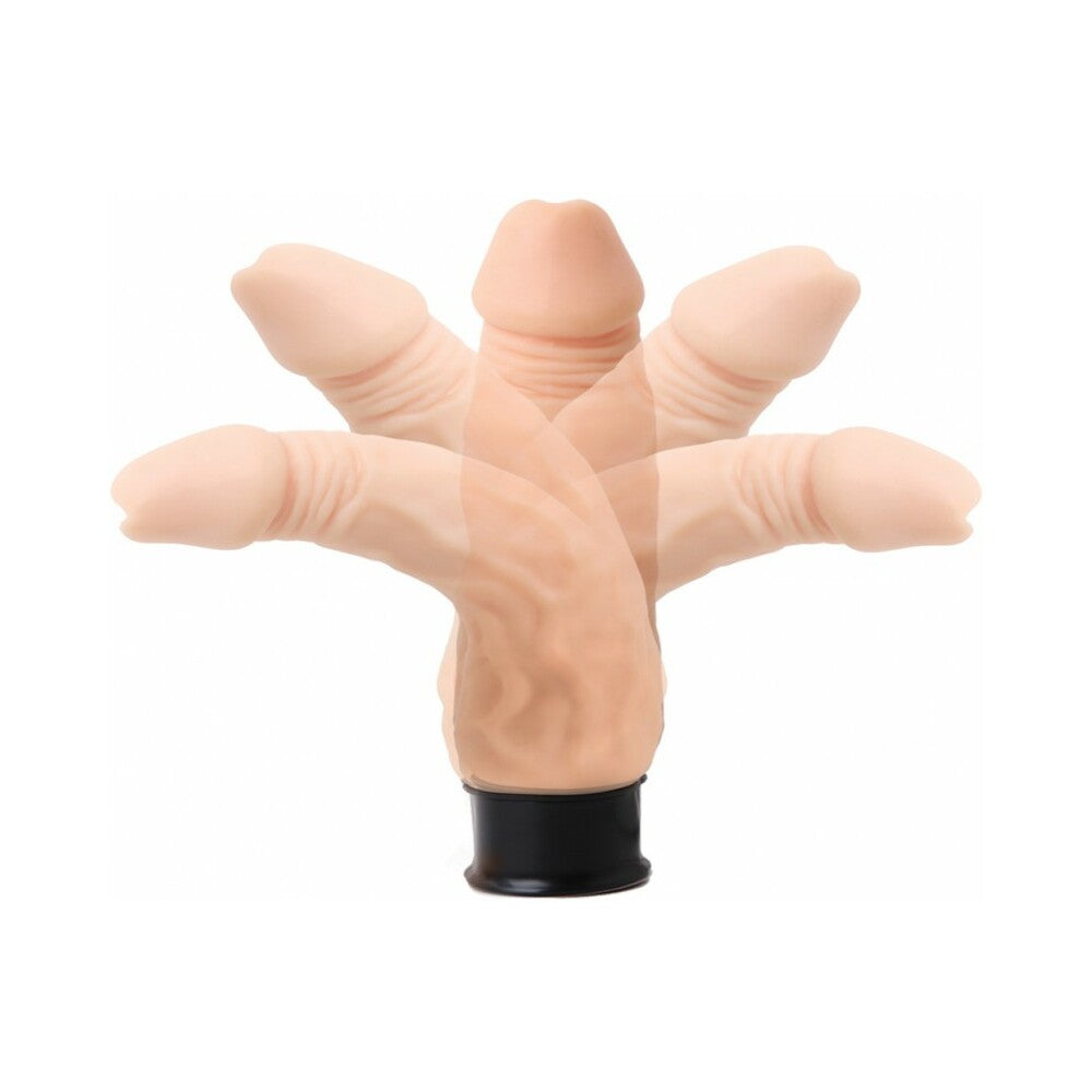 Skinsations Thick Vibraflex/6in Dildo 12 Functions - Fantasies Boutique