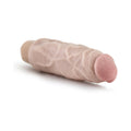 Dr. Skin Vibe 9 Realistic 7.5 in. Vibrating Dildo Beige - Fantasies Boutique