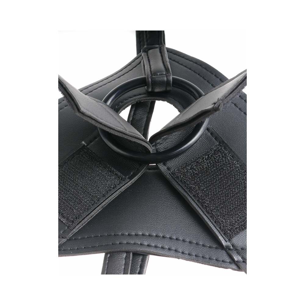 King Cock Strap-on Harness With 7 in. Cock Tan - Fantasies Boutique