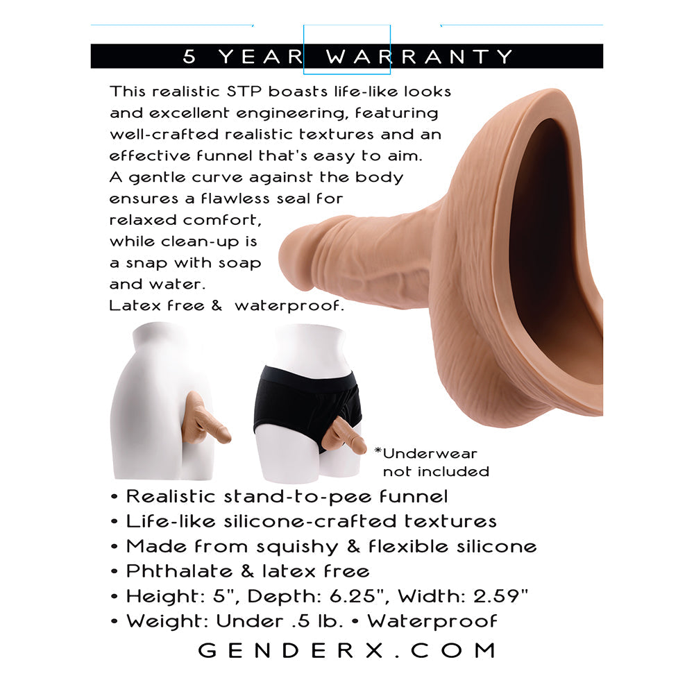 Gender X Stand To Pee Silicone Medium - Fantasies Boutique