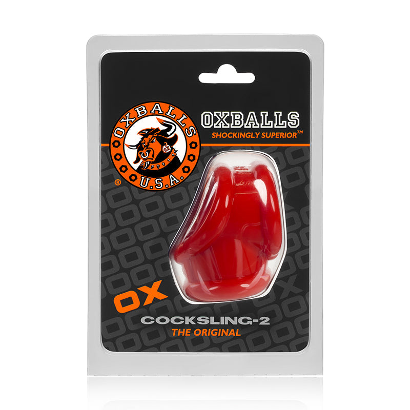 OxBalls Cocksling-2, Cocksling, Red - Fantasies Boutique