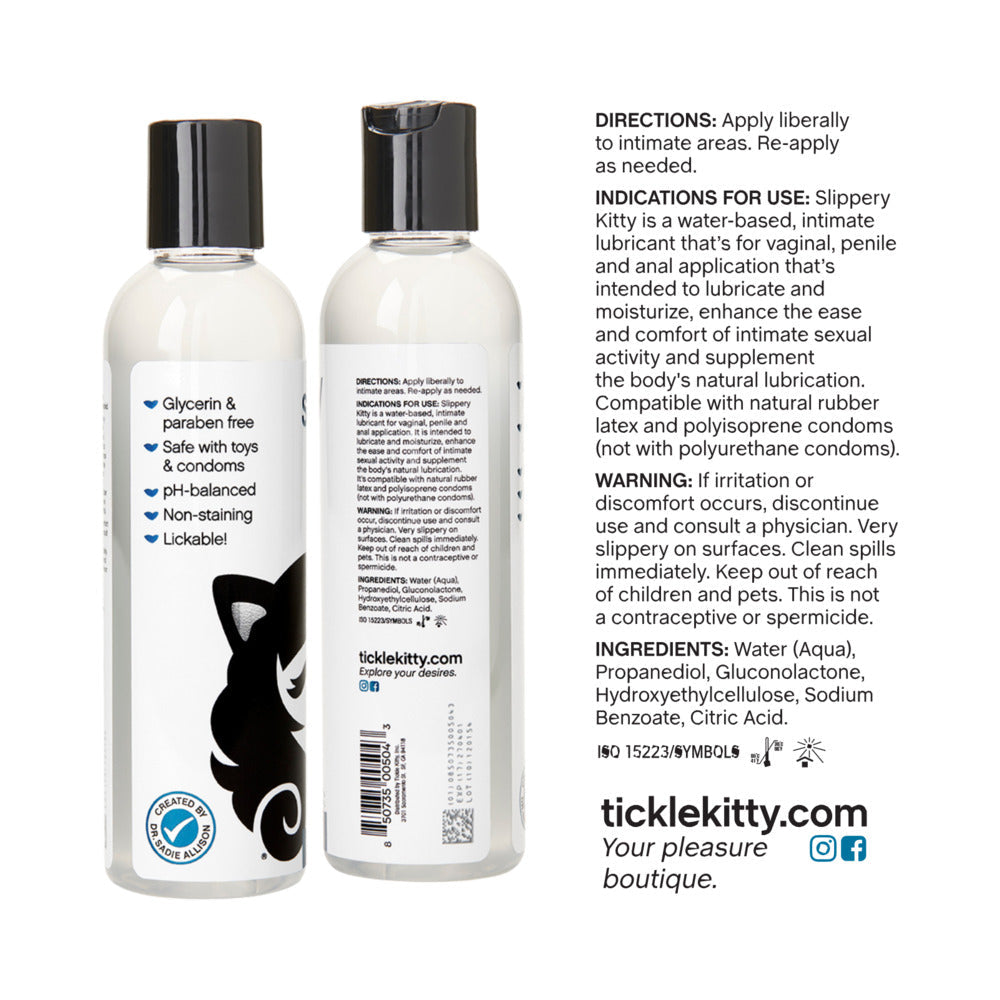 Slippery Kitty Water-Based Lubricant 4 oz.