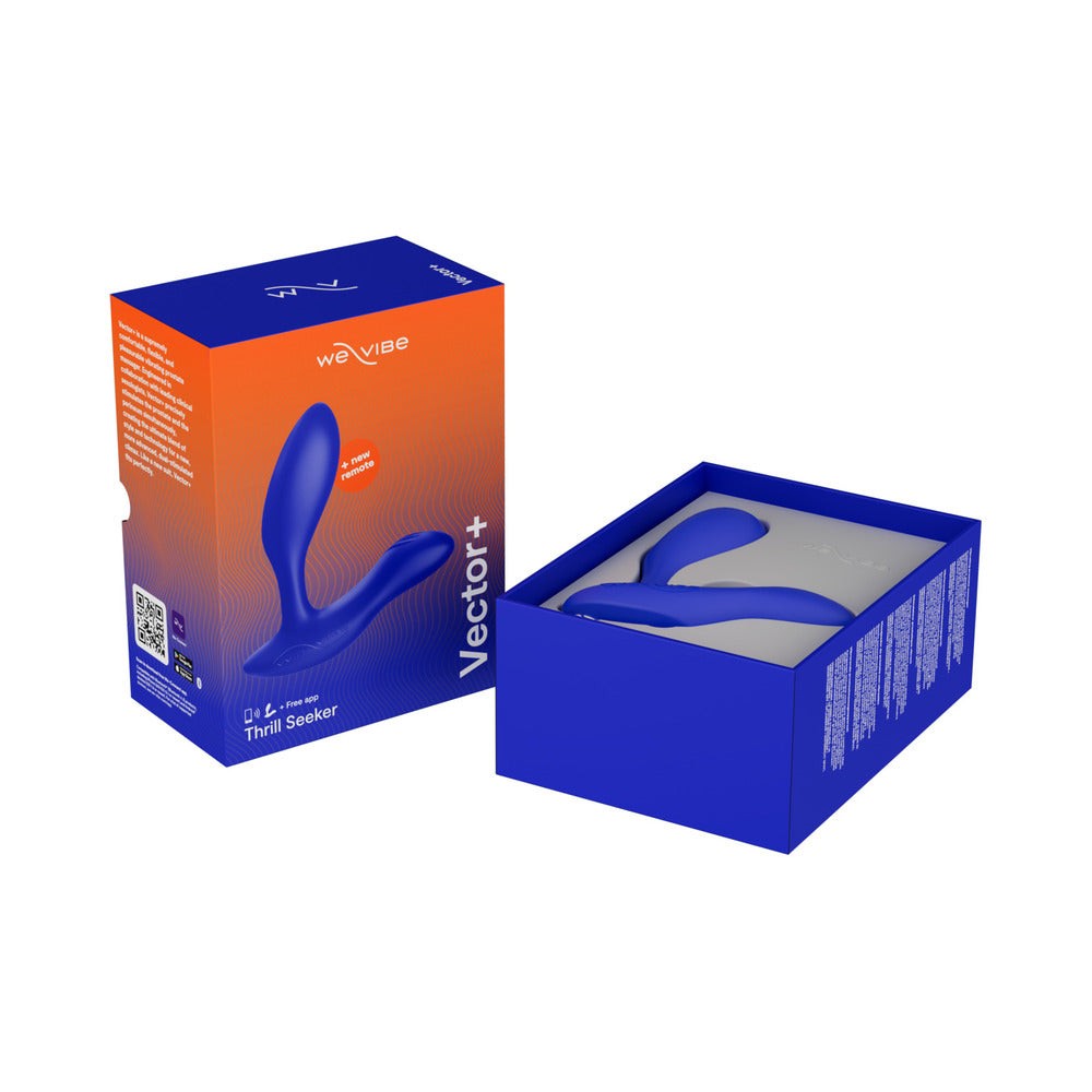 We-Vibe Vector+ Dual Stimulation Prostate Massager Royal Blue - Fantasies Boutique