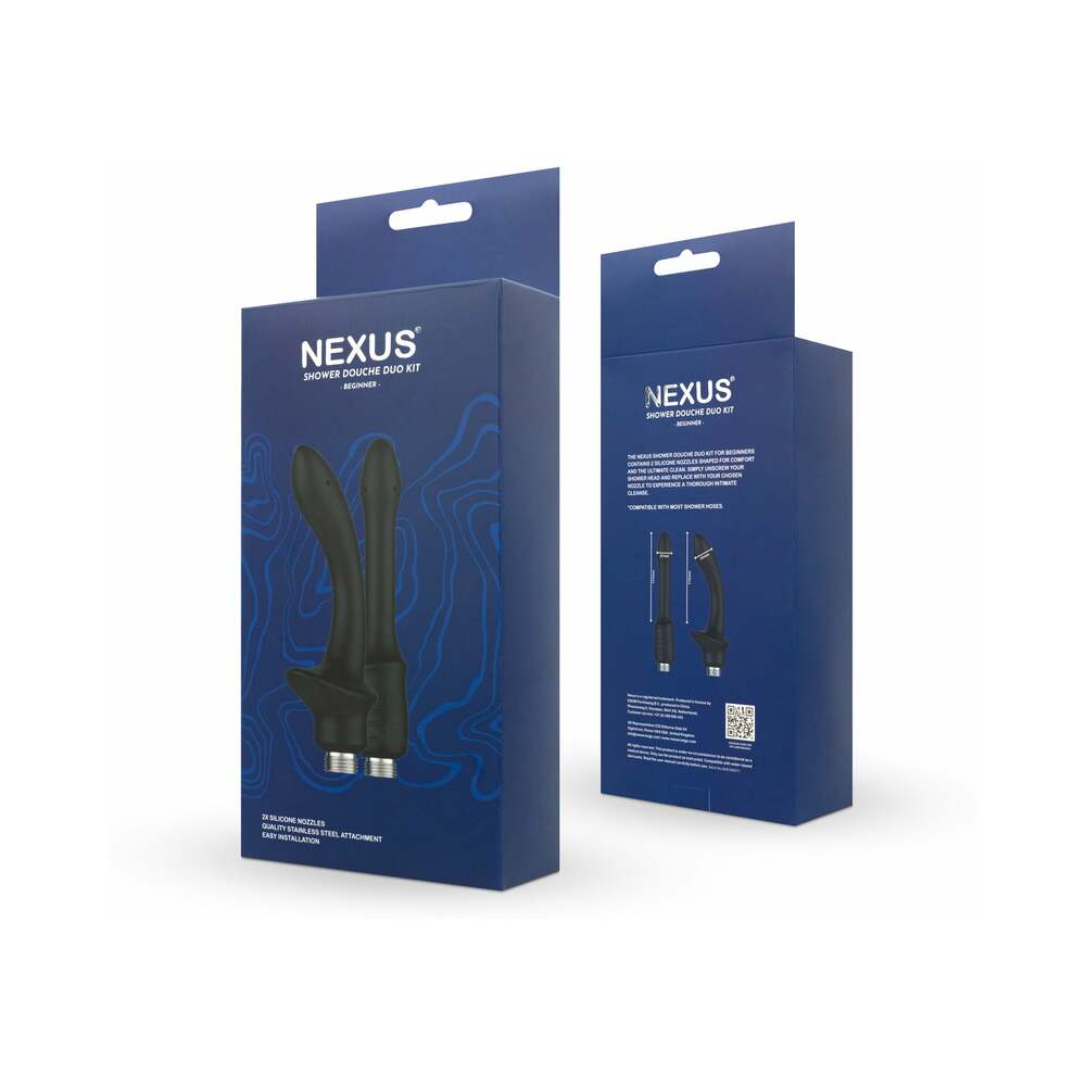 Nexus Shower Douche Duo Kit Beginner Black - Fantasies Boutique