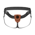 Fantasy X-Tensions Elite Vibrating Hollow Silicone Strap-On 7 in. Brown