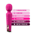 Blush Lush Allana Rechargeable Silicone Wand Vibrator Velvet - Fantasies Boutique