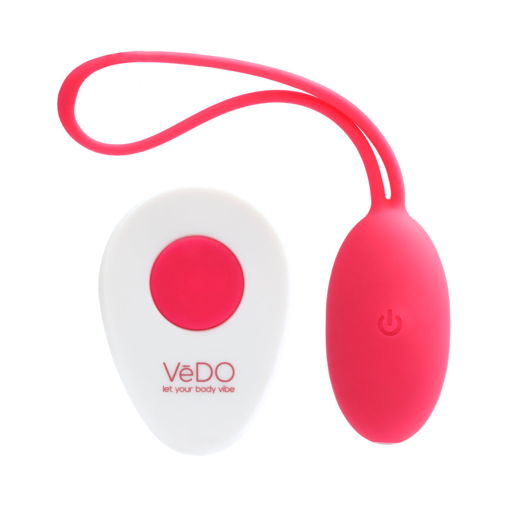 VeDO Peach Rechargeable Egg Vibe - Foxy Pink - Fantasies Boutique